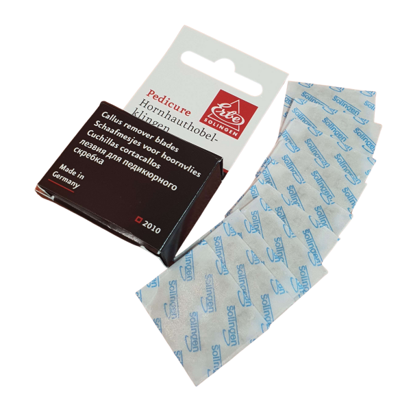 Becker Solingen Erbe Callus Remover Replacement Blades Pack of 100